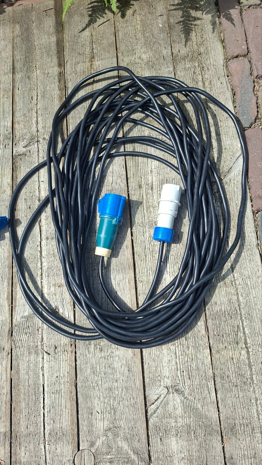 Diverse CEE verlengkabels en adapters, Ophalen of Verzenden, Gebruikt, Kabel of Snoer