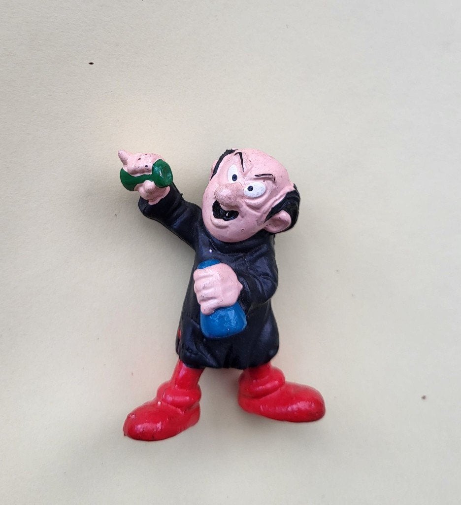 Gargamel smurf, Verzamelen, Smurfen, Ophalen of Verzenden, Zo goed als nieuw, Grote Smurf, Poppetje, Figuurtje of Knuffel