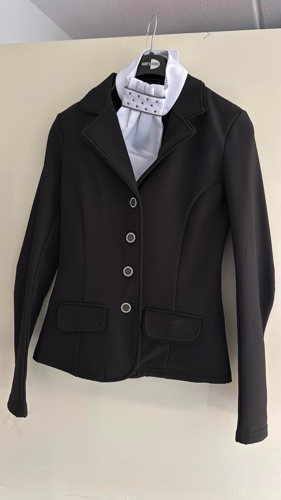Colbert dames, BR plastron / als nieuw / XS, Ophalen, Dressuur, Zo goed als nieuw, Dames