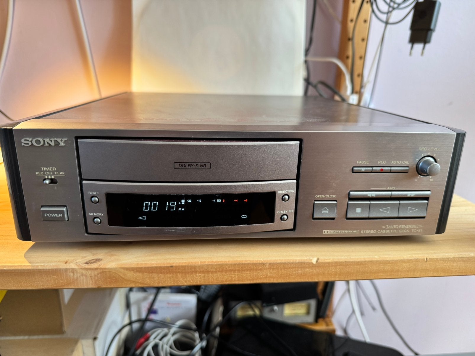 Opruiming: Sony Cassettedeck Sony TC-S1 cassettedeck, Ophalen, Enkel, Sony, Tiptoetsen