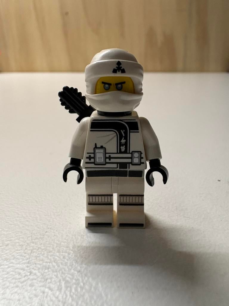 Lego Ninjago Zane minifig - njo0318, Compleet, Lego, Ophalen of Verzenden, Zo goed als nieuw