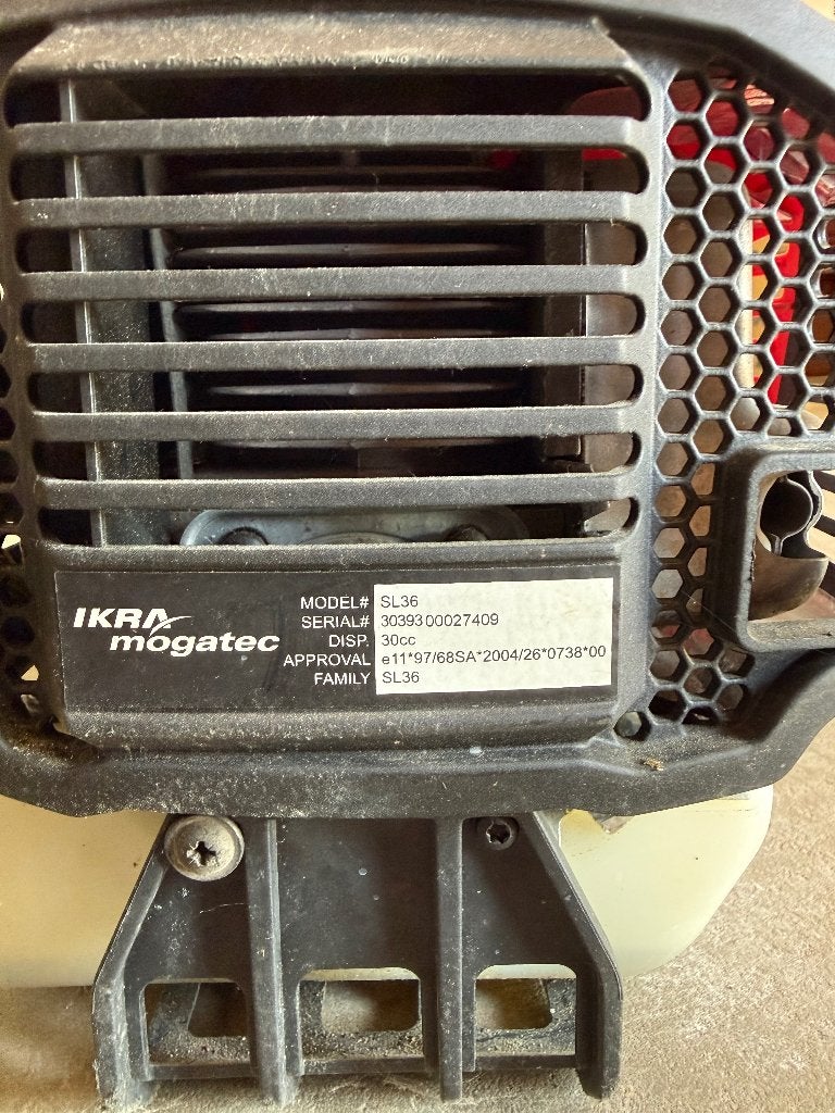 Ikra benzine maaier, Ophalen, Gebruikt, Benzine