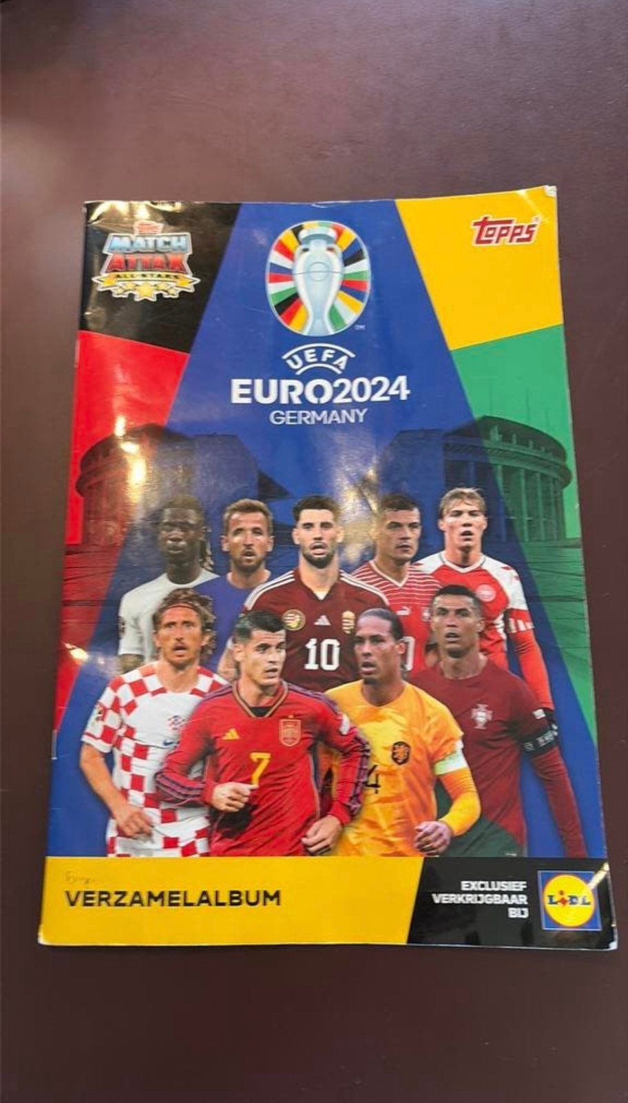 Topps voetbal kaarten Lidl EK 2024, Losse kaart, Drie personen of meer, Buitenland