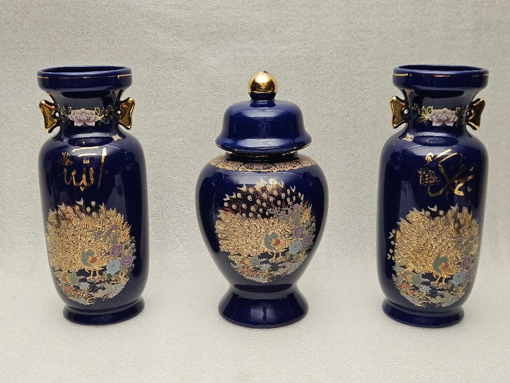 3-delige vintage Japanse kaststel, Antiek en Kunst, Ophalen of Verzenden