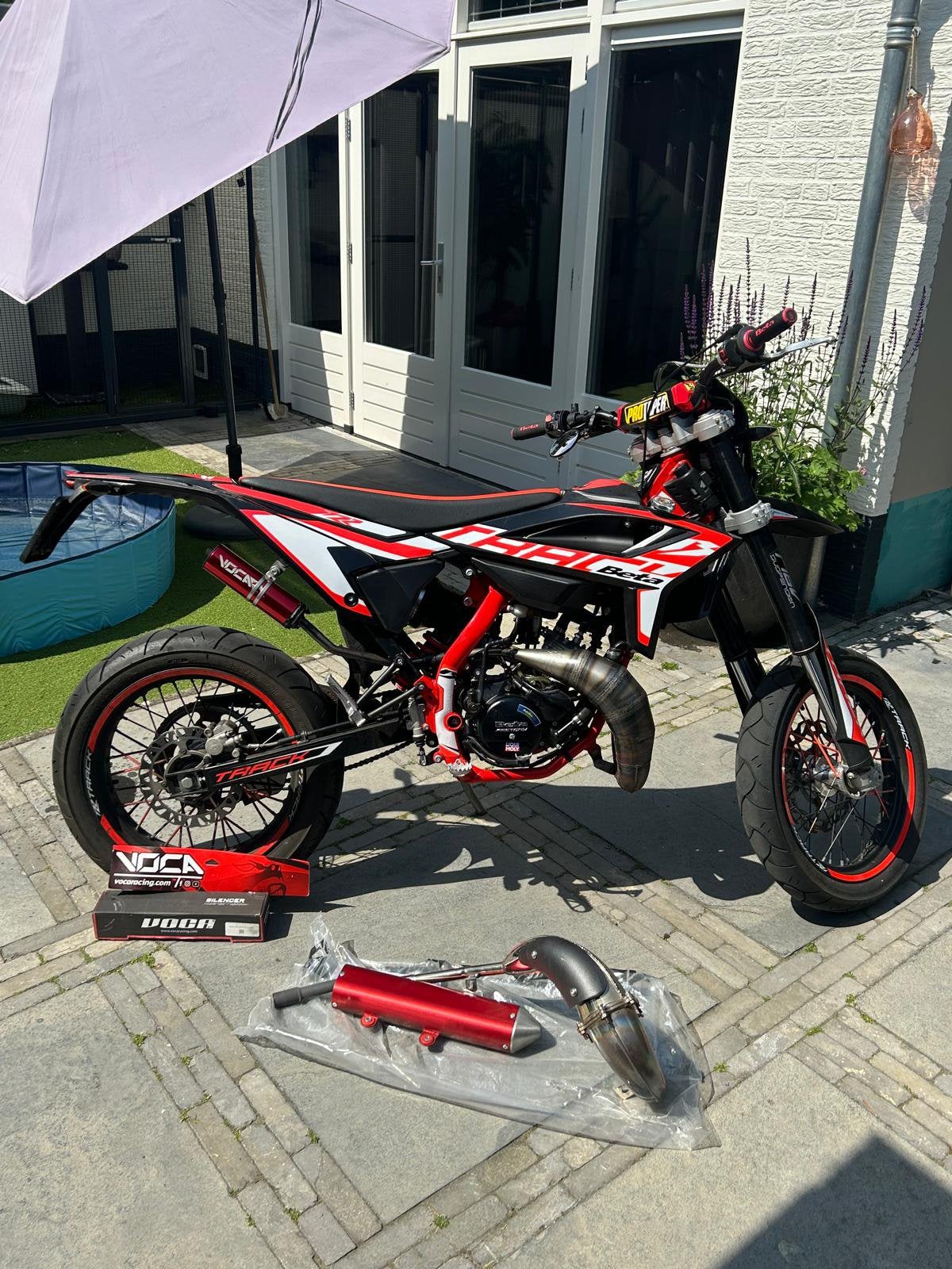 Marktplaats: Beta Track 50cc 2024 | Voca uitlaat |, Ophalen, Maximaal 45 km/u, Zo goed als nieuw, 50 cc