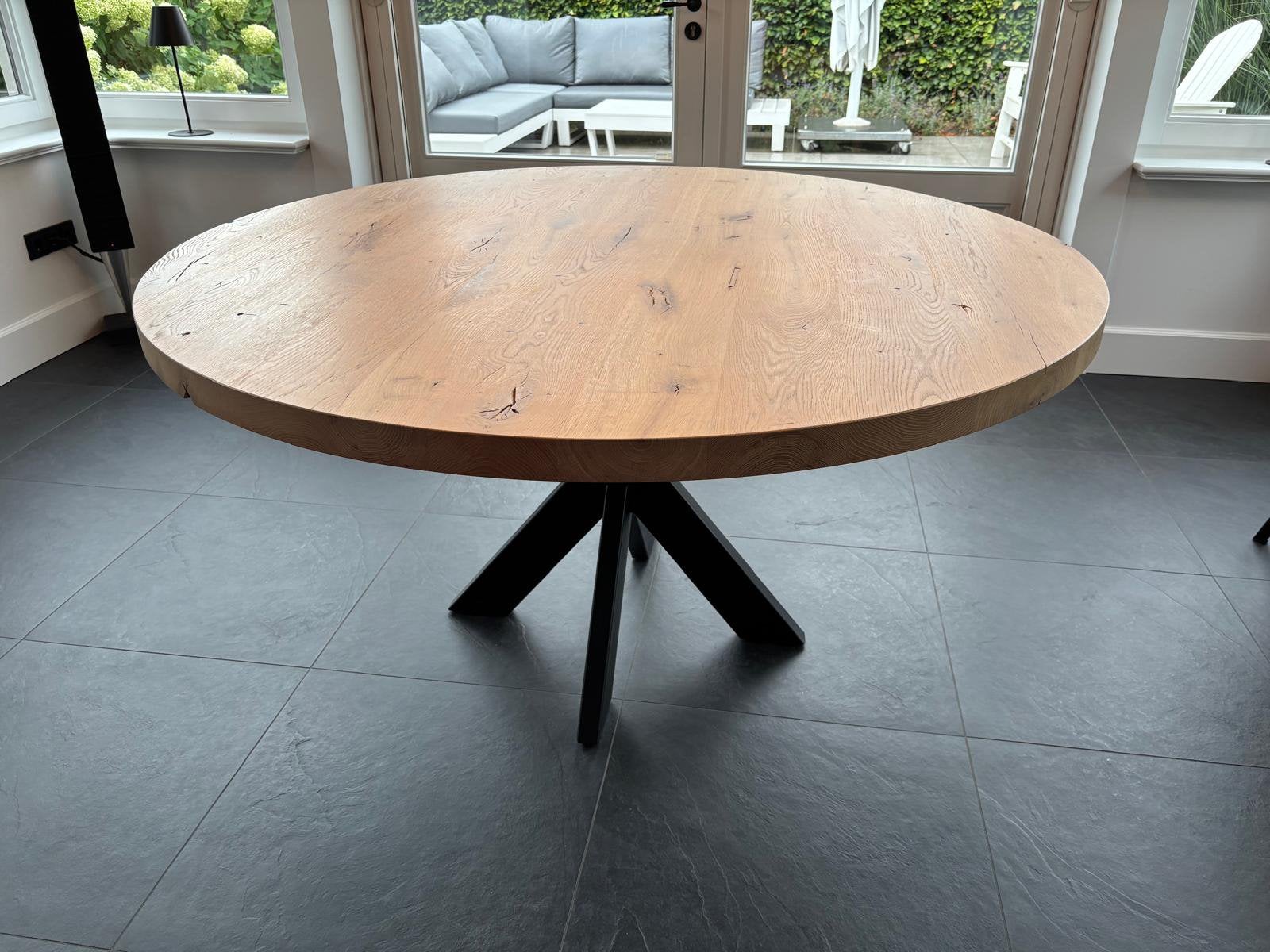 Table du Sud tafel, 150 tot 200 cm, Rond, Ophalen of Verzenden, Zo goed als nieuw