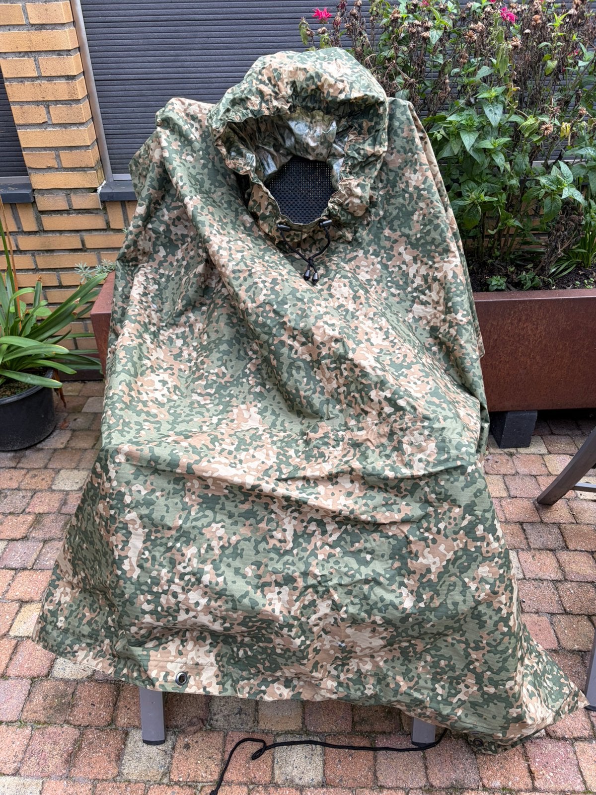 Nfp, regenponcho, tarp, Ophalen of Verzenden, Landmacht