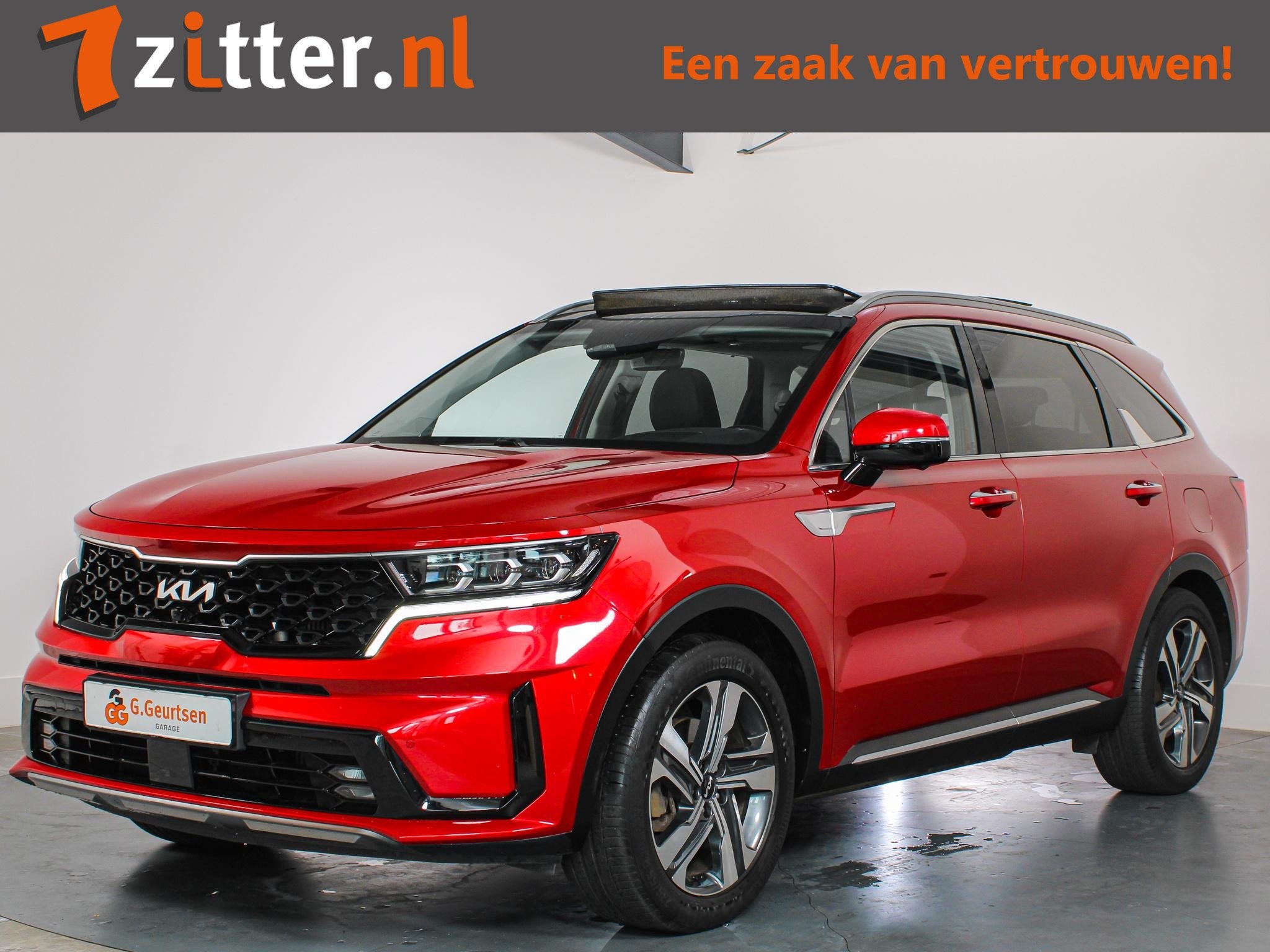 Kia Sorento 1.6 T-GDI PHEV 4WD DynamicPlusLine 7-Persoons Pa, Automaat, 14 kWh, Gebruikt, 4 cilinders