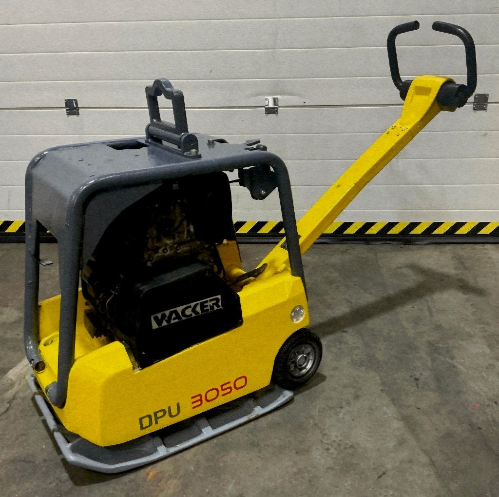 Wacker DPU 3050 Trilplaat, Ophalen, Gebruikt