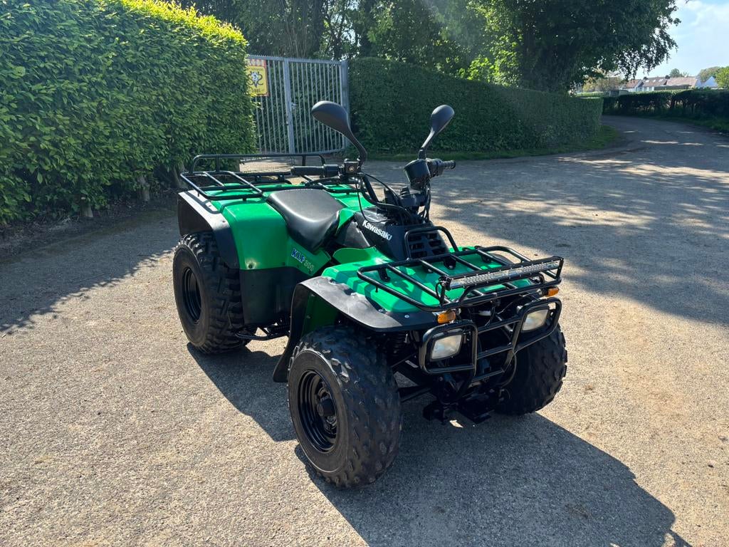 Kawasaki KLF 300 met autokenteken, Ophalen, Gebruikt