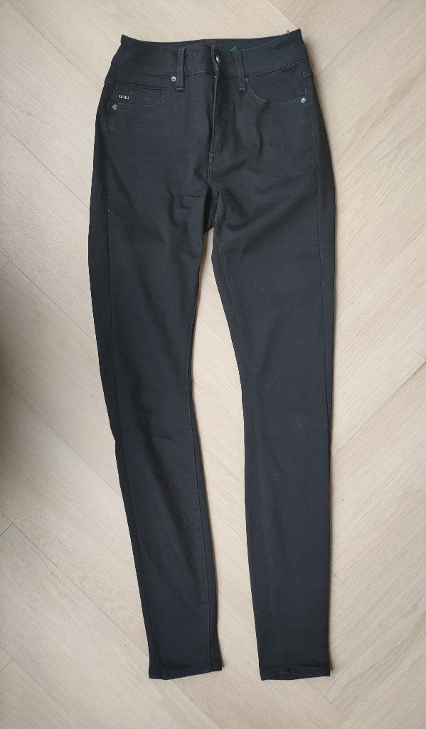 G-star shape - high super skinny - maat 26/32, Zwart, Nieuw, Ophalen of Verzenden, W27 (confectie 34) of kleiner
