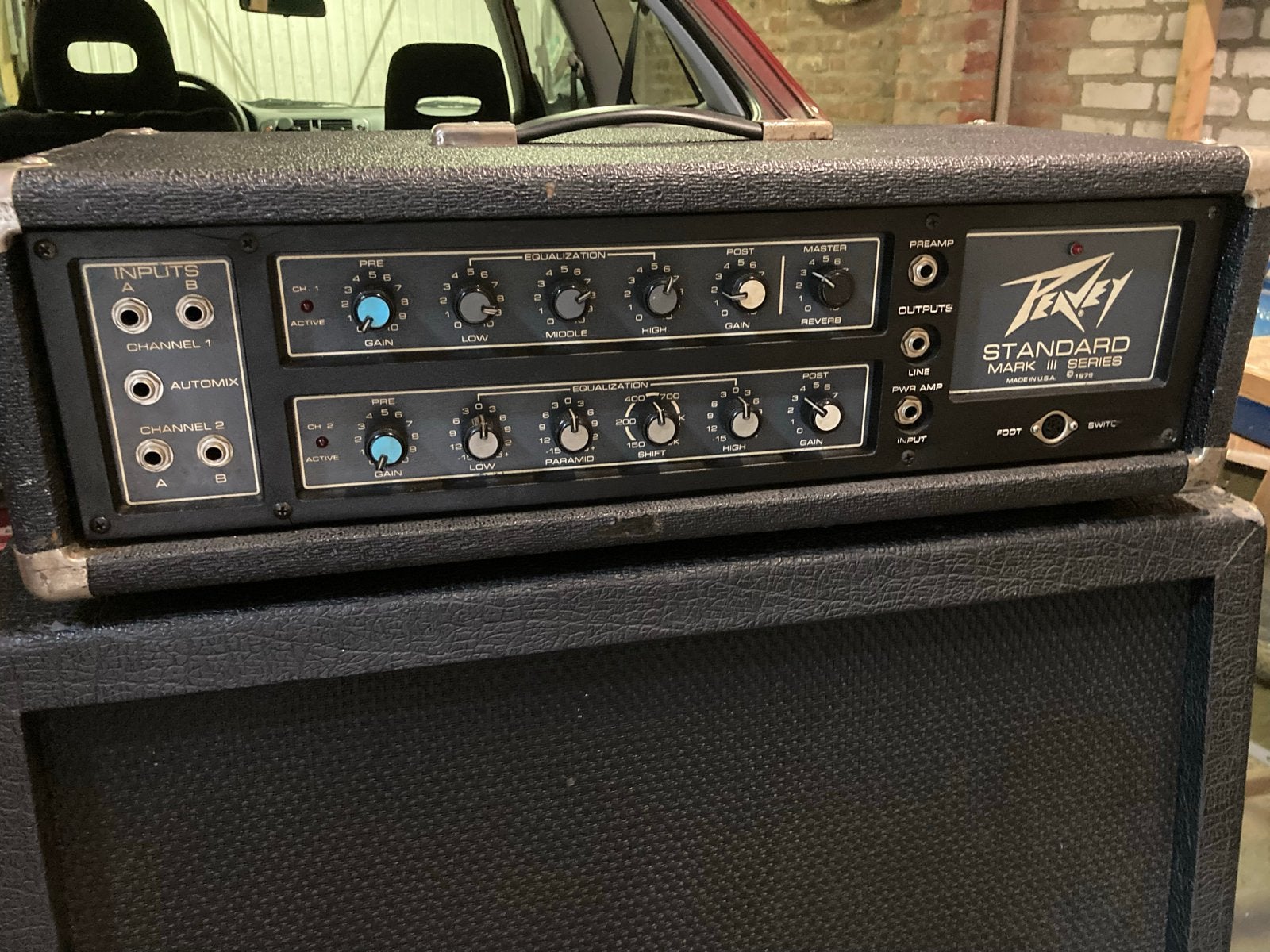 Peavey Standard Mark III Series & Koch 4x12 V30, Muziek en Instrumenten, Versterkers | Bas en Gitaar, Ophalen, Gebruikt, Gitaar