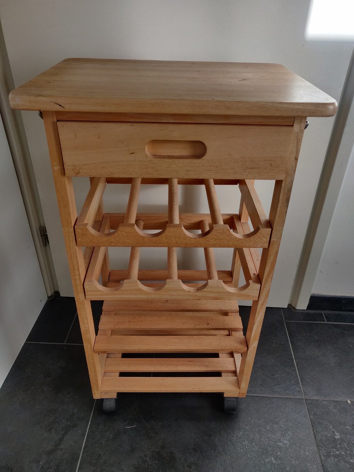 trolley, Ophalen, Gebruikt, Hout, 5 tot 15 flessen