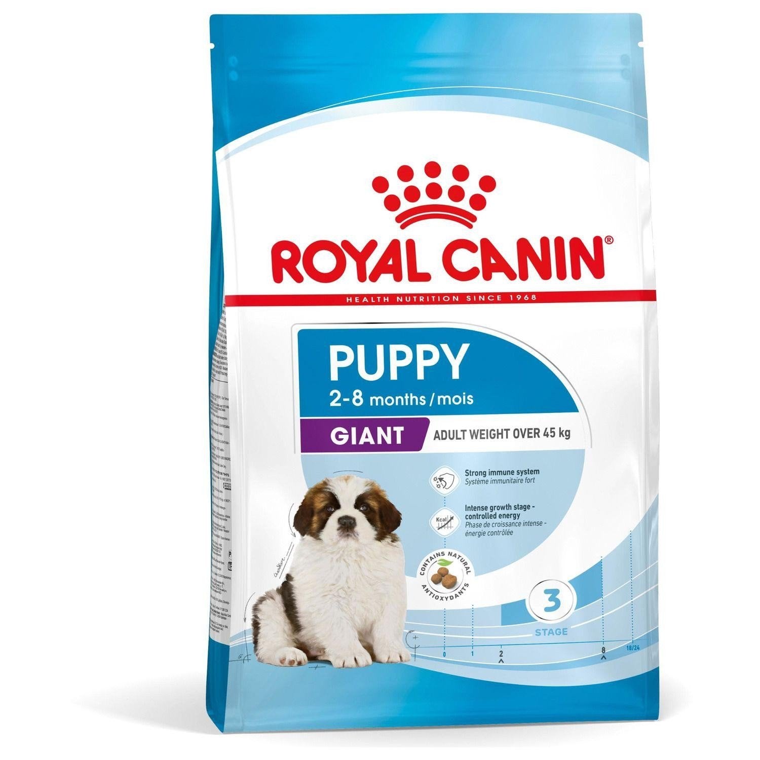 ROYAL CANIN  Giant puppy - 17 kg €65, Ophalen of Verzenden, Hond