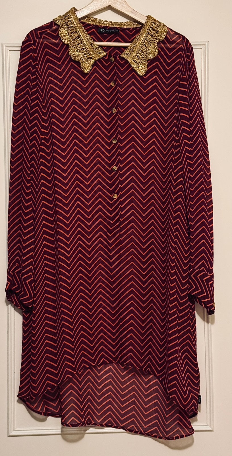 Tuniek blouse jurkje, Kleding | Dames, Ophalen of Verzenden, Zo goed als nieuw, Maat 46/48 (XL) of groter, Overige typen