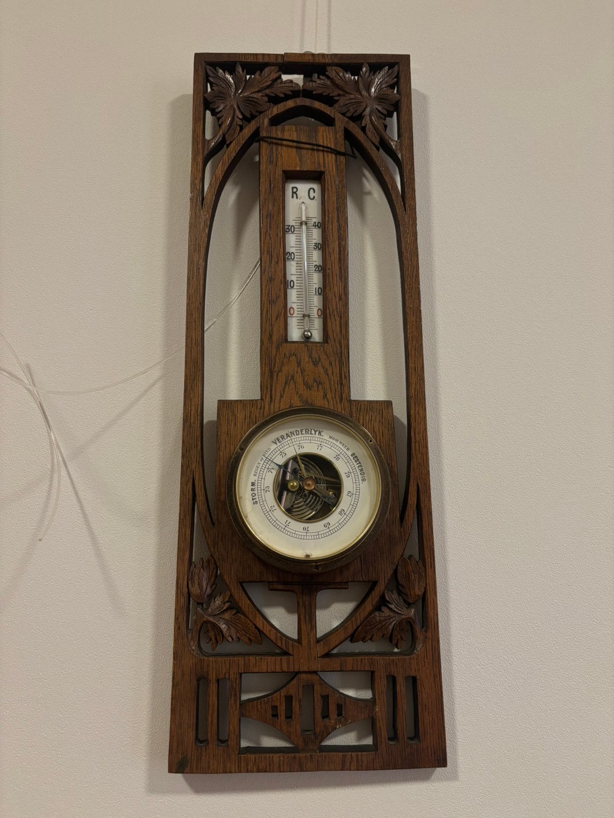 Antieke barometer, Ophalen of Verzenden