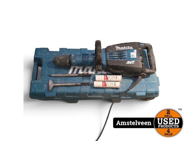 Makita HM1214C SDS-max Breekhamer in koffer 1500W, Makita, Gebruikt, Support@makita.com, Makita Corporation, 3-11-8, Sumiyoshi-cho, 
Anjo, Aichi 446-8502
Japan