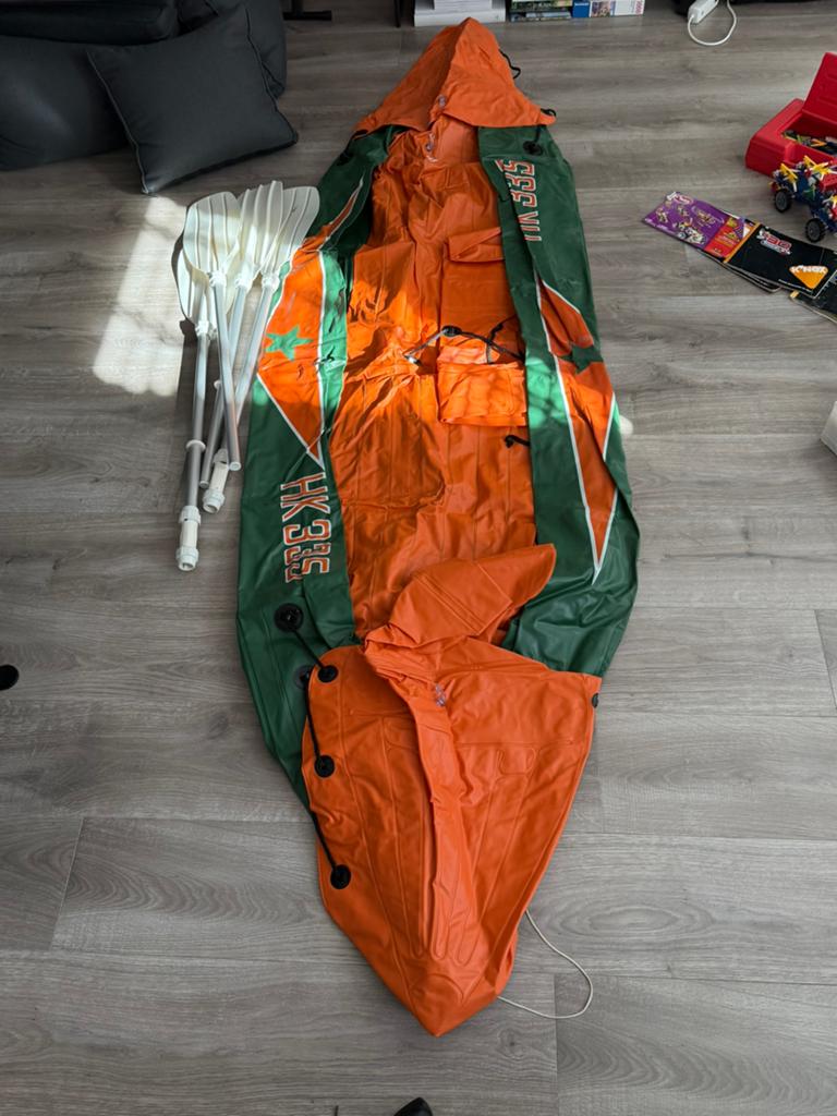 Opblaasbare kano, Watersport en Boten, Kano's, Ophalen, Zo goed als nieuw, Twee personen, Overige typen