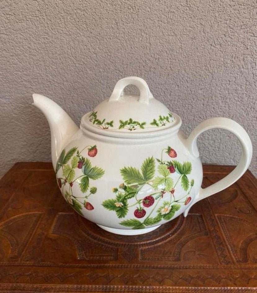 Portmeirion Summer Strawberries, Antiek en Kunst, Antiek | Servies los, Ophalen of Verzenden