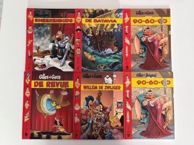 Gilles de Geus, SC/HC, Kolk/De Wit, humor/historie, Meerdere stripboeken, Ophalen of Verzenden, Zo goed als nieuw