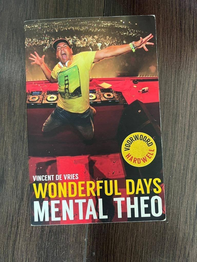 Menthal Theo Wonderful Days boek van Vincent de Vries, Ophalen of Verzenden, Gelezen, Kunst en Cultuur