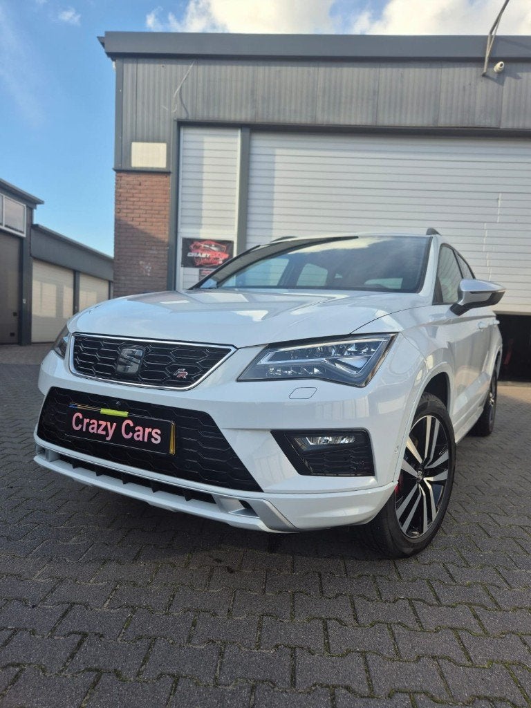 Seat Ateca FR EcoTsi 1.4 TSI 110KW 150 hp 2018 Wit, Auto's, Voorwielaandrijving, Dealer onderhouden, 1800 kg, Euro 6
