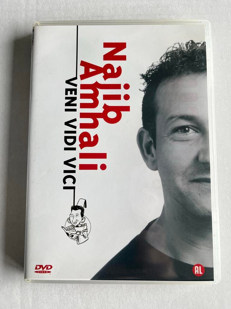 Najib Amhali - Veni Vidi Vici DVD, Alle leeftijden, Ophalen of Verzenden, Gebruikt, Stand-up of Theatershow