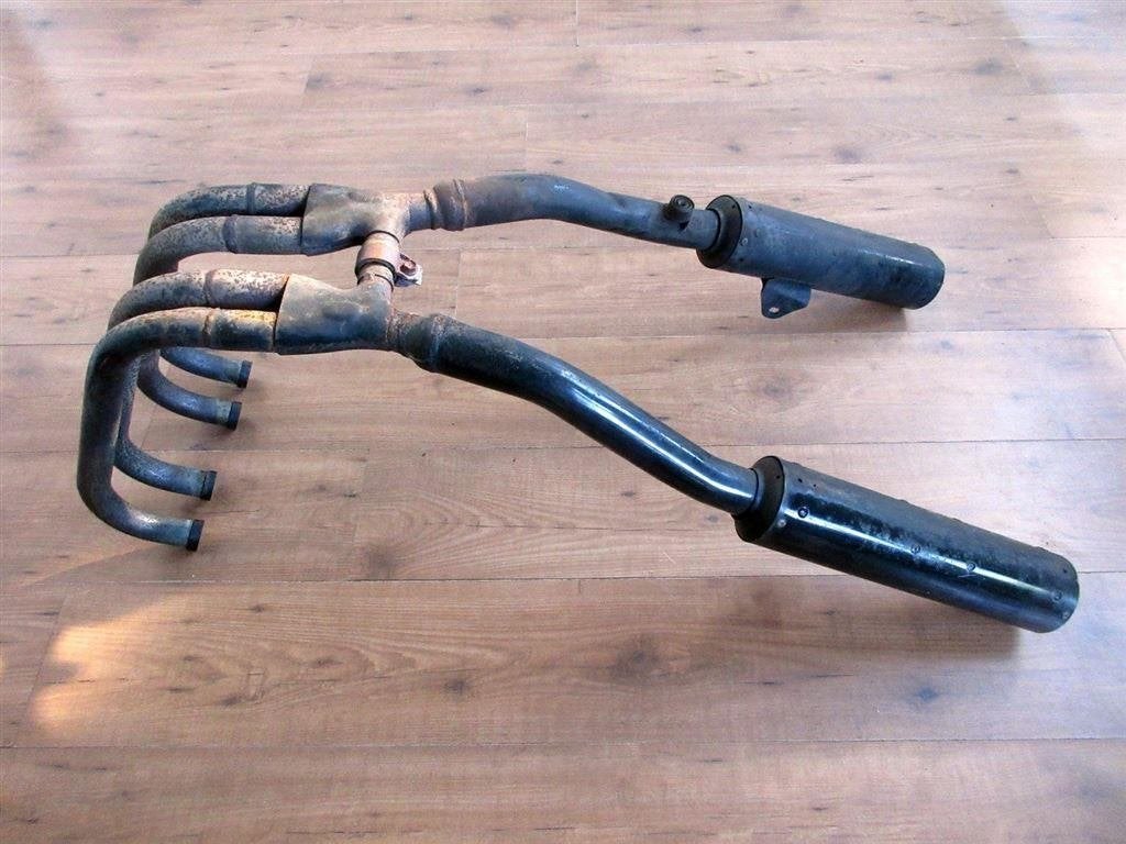 Kawasaki GPX600R uitlaat GPX 600 R uitlaten exhaust GPZ600R, Motoren, Ophalen, Gebruikt