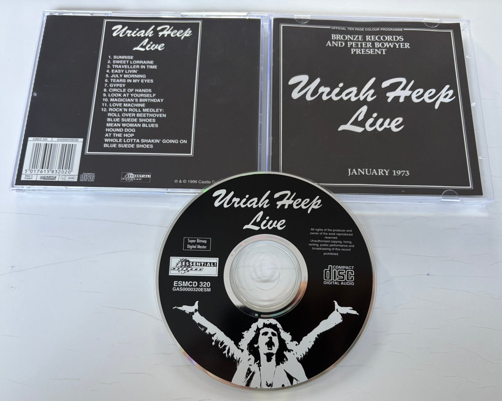 Uriah Heep - Uriah Heep live (january 1973). nieuwstaat, Ophalen of Verzenden, Zo goed als nieuw, Poprock