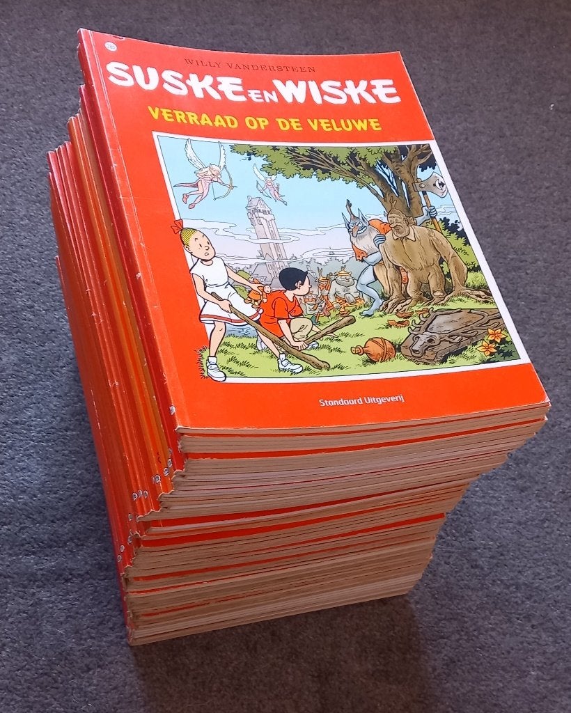 Suske en Wiske, Boeken, Stripboeken, Meerdere stripboeken, Ophalen of Verzenden, Gelezen, Willy Vandersteen