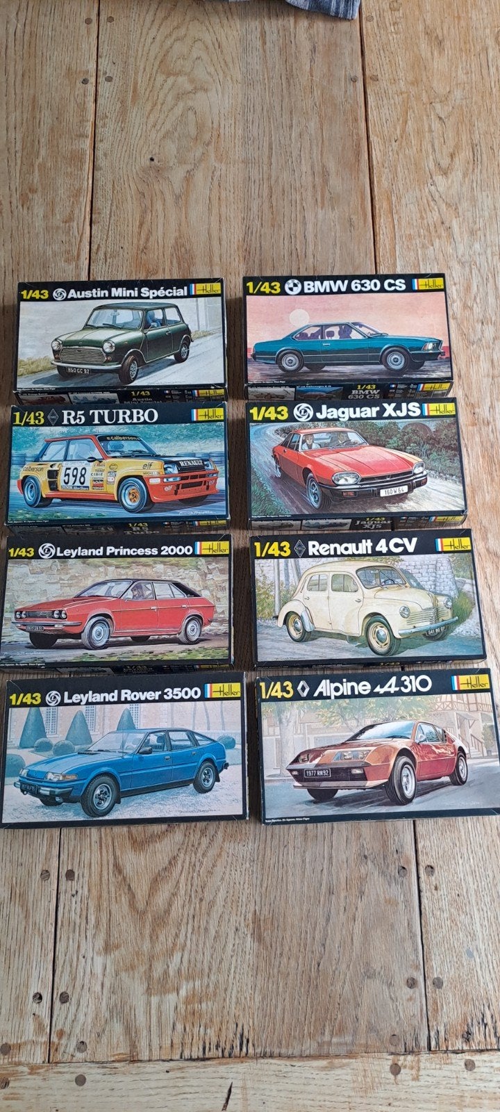 Heller 1/43 Modelbouw Auto's - Diverse Modellen, 1:50 of kleiner, Auto, Nieuw, Ophalen of Verzenden