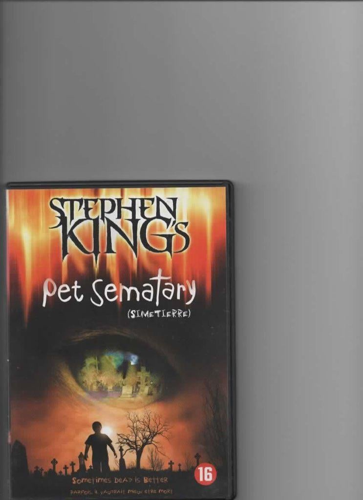 Pet Sematary (1989), Vanaf 16 jaar, Ophalen of Verzenden, Zo goed als nieuw, Vampiers of Zombies