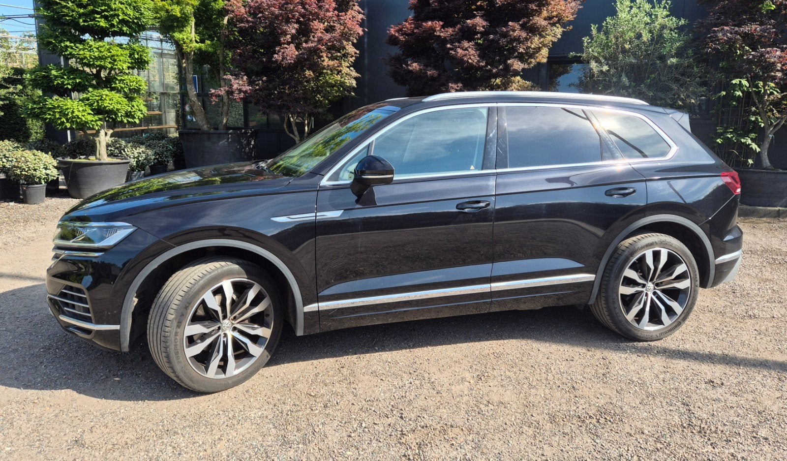 Volkswagen Touareg 3.0 V6 TDI 4Motion 286pk Tiptronic 2019, Automaat, 241 €/maand, Zwart, 286 pk