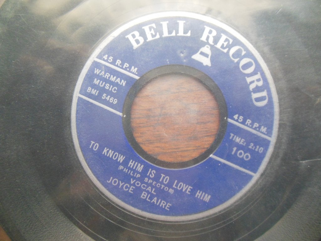 single bell records danny lanham-joyce blaire 45rpm jukebox, Gebruikt, 7 inch, Single, Ophalen of Verzenden