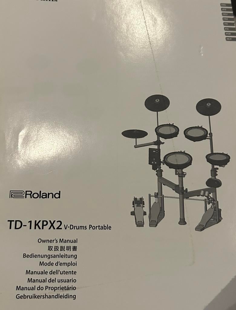 Roland TD-1KPX2 V-Drums portable, Muziek en Instrumenten, Drumstellen en Slagwerk, Ophalen, Zo goed als nieuw, Roland