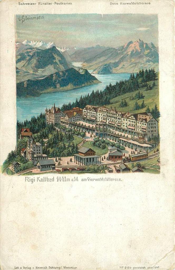 381-201-023 Rigi Kaltbad, Verzenden, Voor 1920, Overig Europa