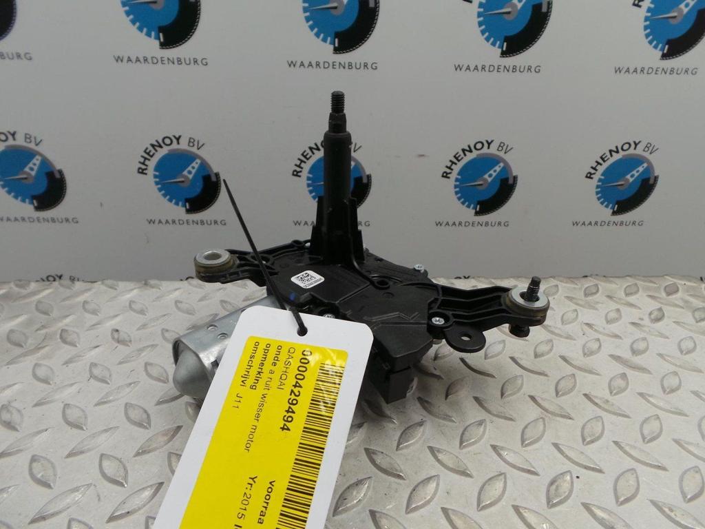 NISSAN QASHQAI RUITENWISSERMOTOR ACHTER 2015, Ophalen of Verzenden, Gebruikt, ARN erkend