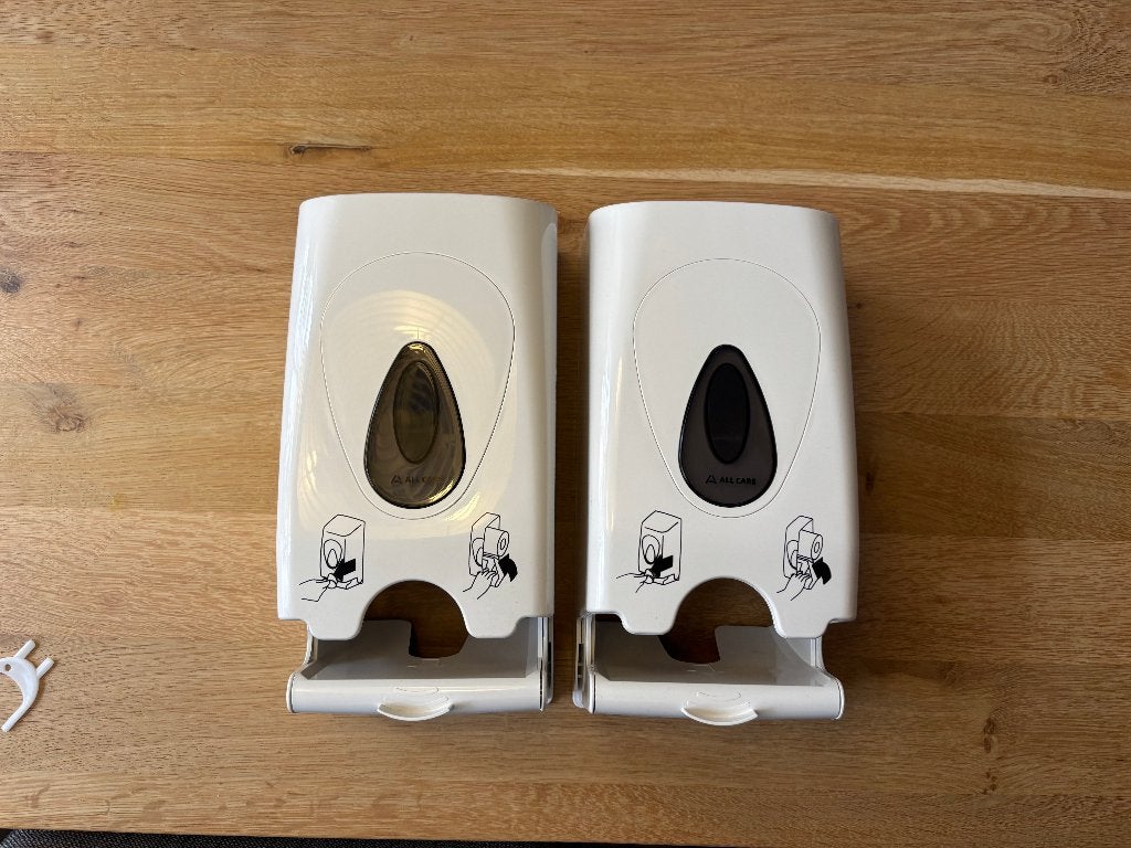 Toiletrolhouders toiletpapier dispenser (2 stuks), Ophalen of Verzenden, Zo goed als nieuw, Toilet