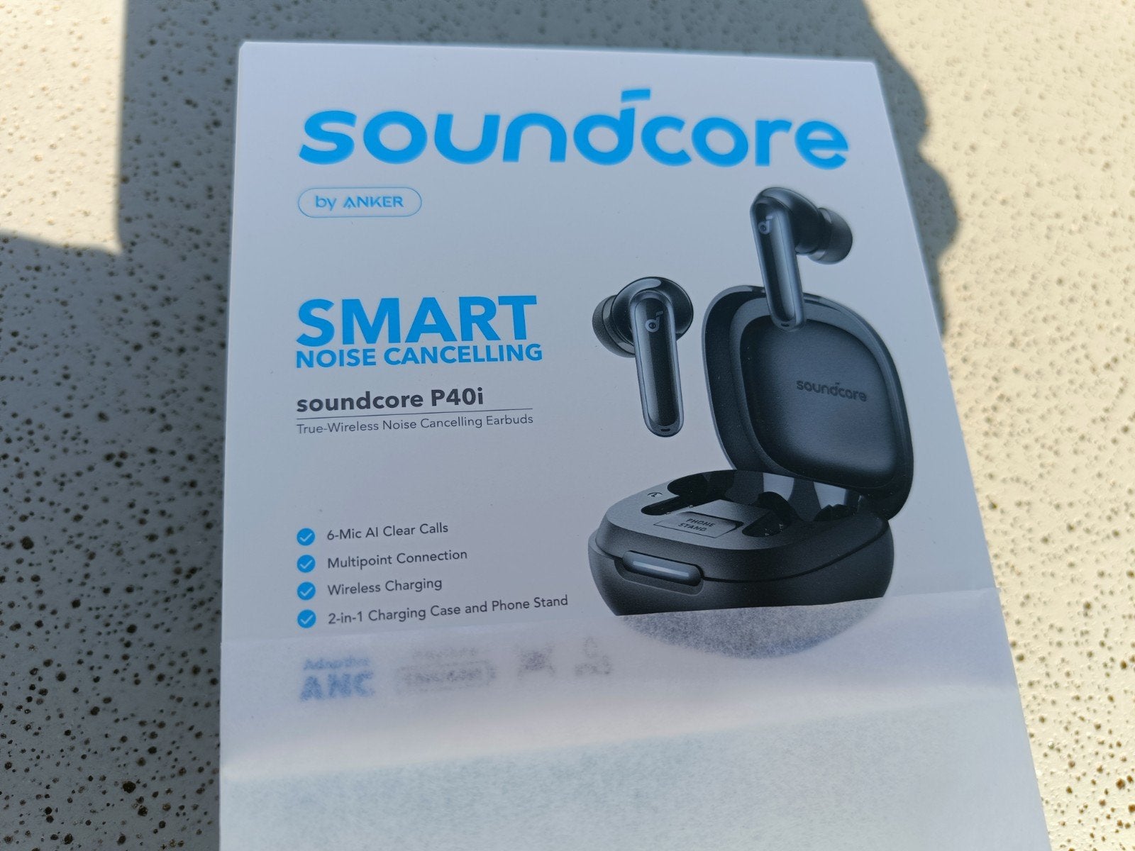 Soundcore P40i True-Wireless Noise Cancelling Earbuds, Audio, Tv en Foto, Koptelefoons, Overige merken, In-ear, Nieuw, Ophalen of Verzenden
