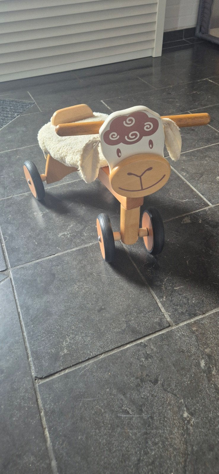 Houten loopfiets schaap, Ophalen, Gebruikt, Loopfiets