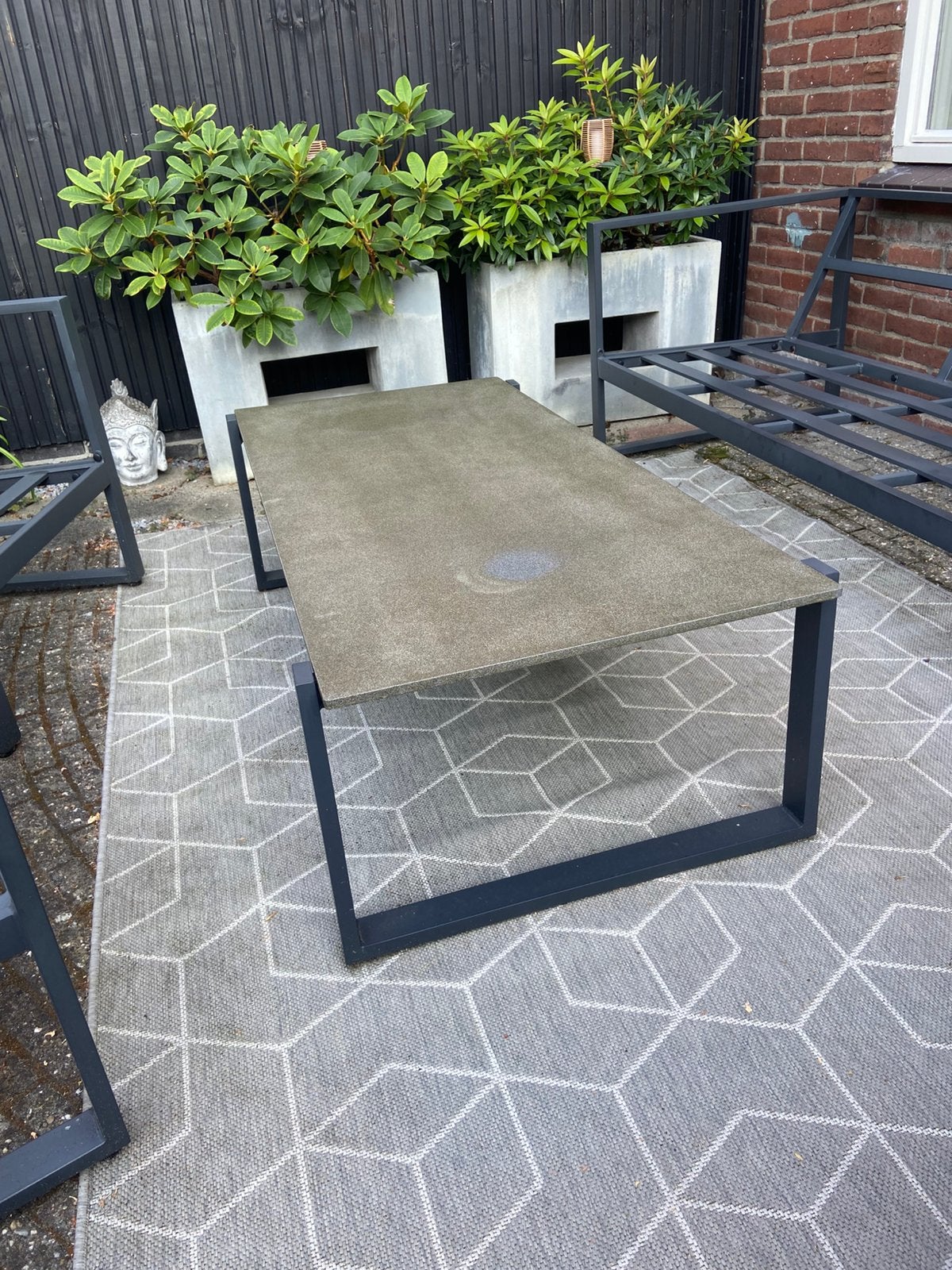 Tuintafel, Ophalen, Gebruikt, Rechthoekig