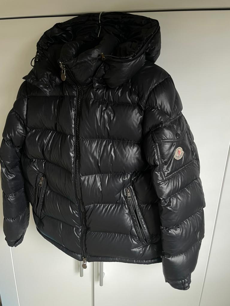 Moncler Jas Dames, Kleding | Dames, Ophalen of Verzenden, Gedragen, Maat 36 (S), Zwart