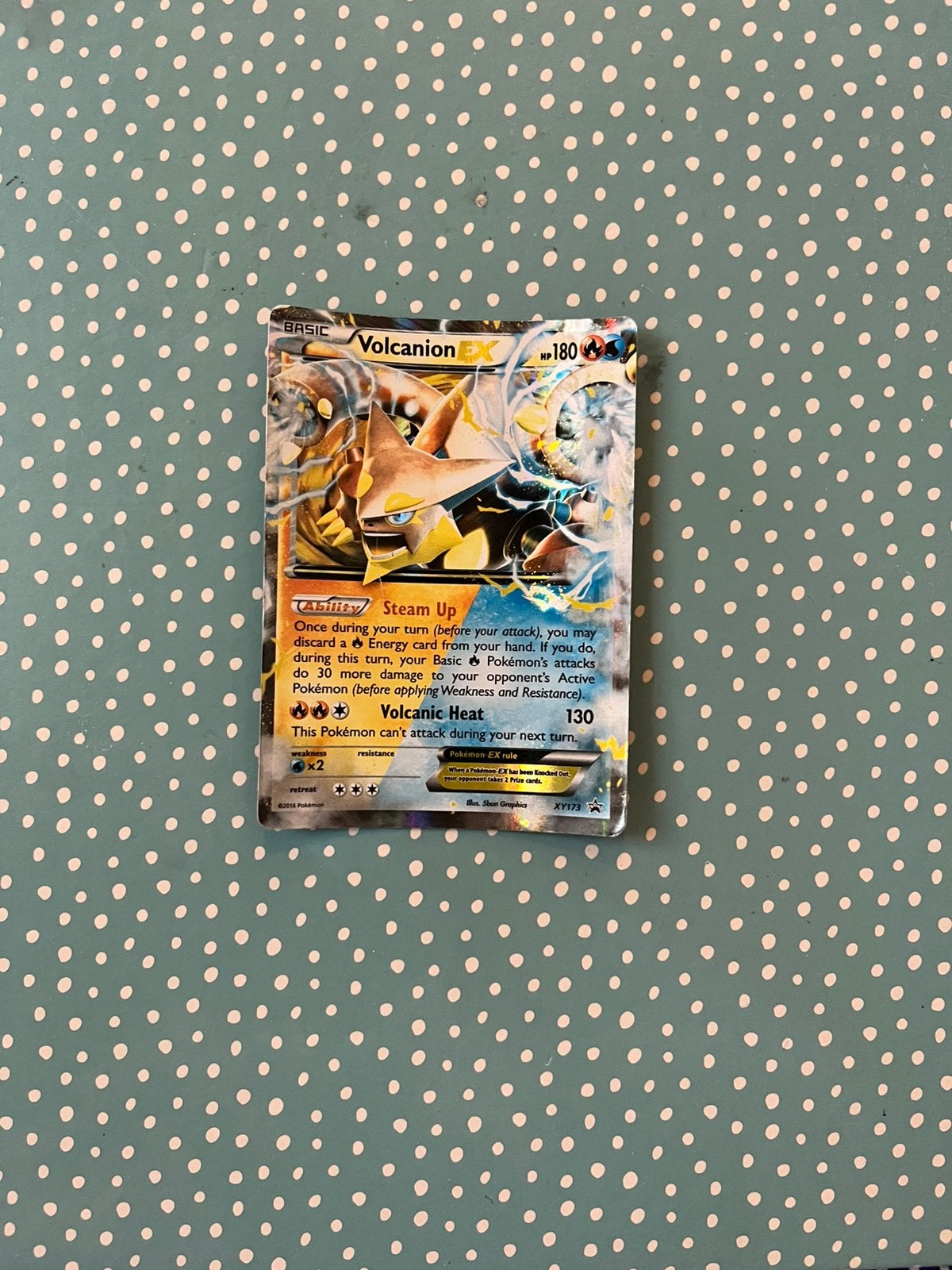 Volcanion EX, Ophalen of Verzenden, Zo goed als nieuw