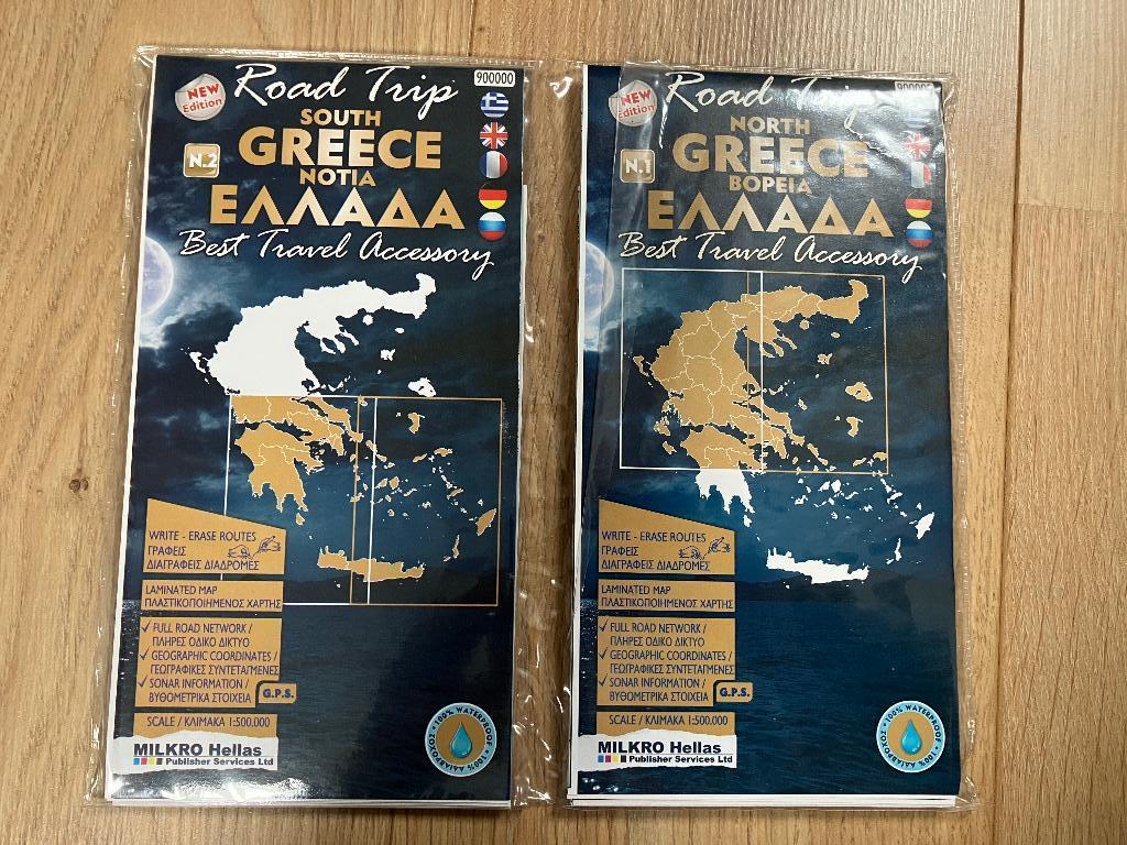 Wegenkaart Griekenland, Boeken, Atlassen en Landkaarten, 2000 tot heden, Europa Overig, Ophalen of Verzenden, Landkaart