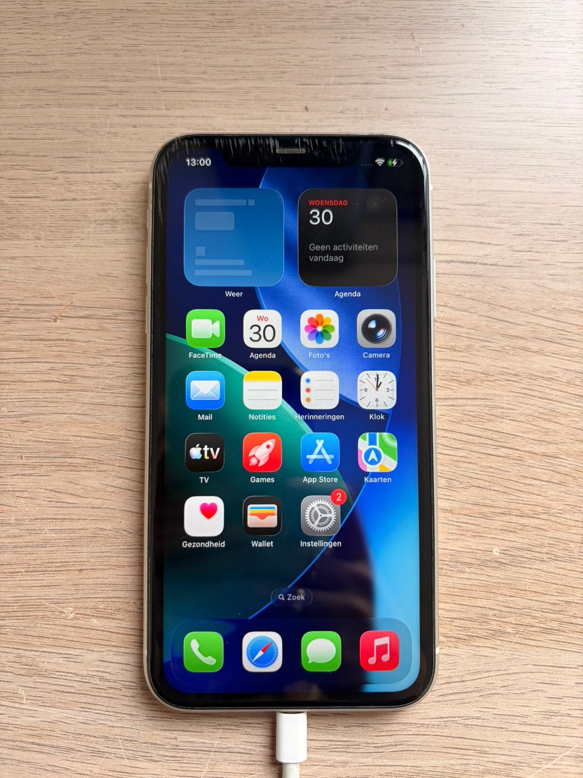 Iphone 11 128 GB wit, Telecommunicatie, Wit, 76 %, Zonder simlock, Zonder abonnement