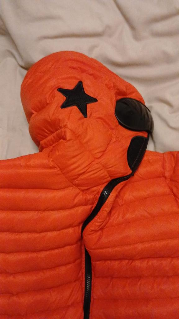 AI Riders on the Storm donsjack met bril en ster, Kleding | Heren, Jassen | Winter, Zo goed als nieuw, Maat 46 (S) of kleiner