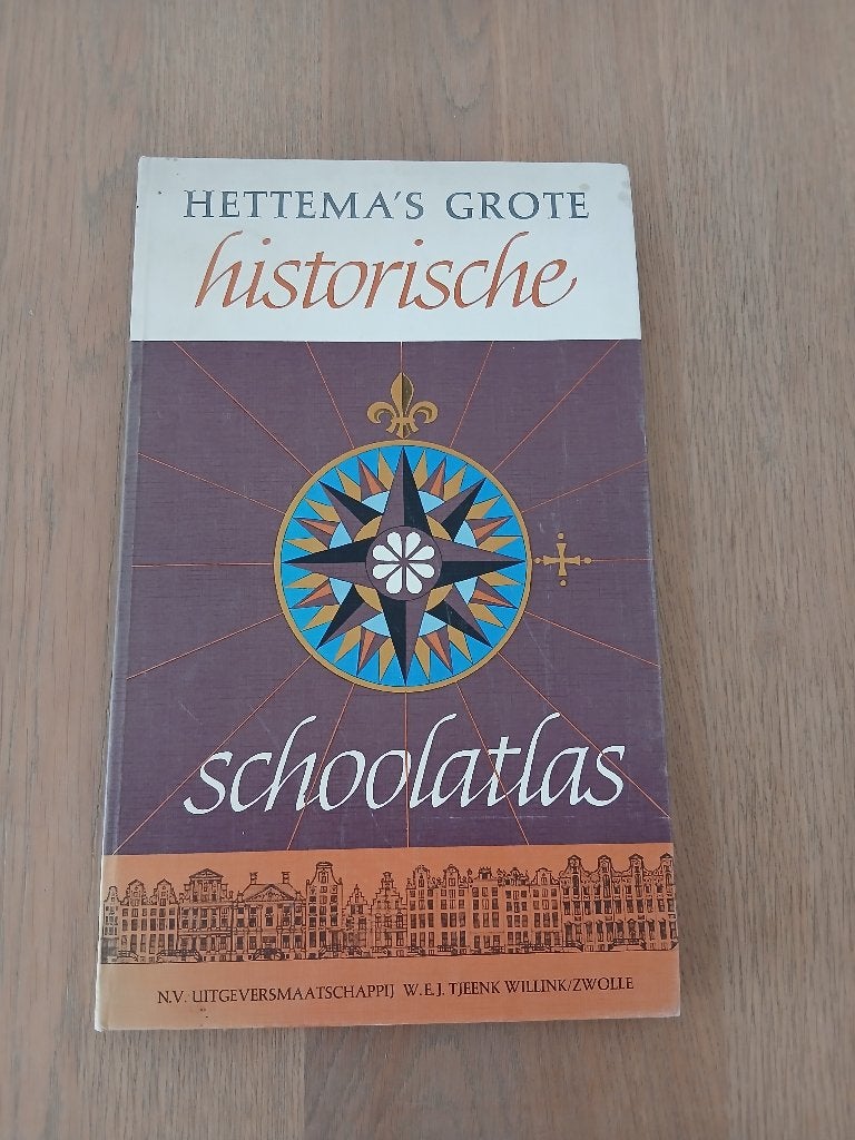Hettema's Grote Historische Schoolatlas, Boeken, Atlassen en Landkaarten, Gelezen, Overige atlassen, Voor 1800, Ophalen of Verzenden