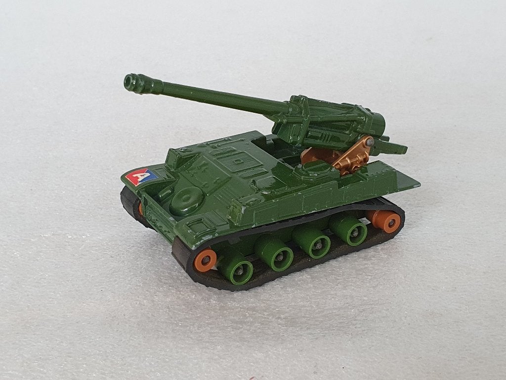 Matchbox - Battle Kings: 155 mm S.P. Howitzer (K-107) (2), Hobby en Vrije tijd, Modelauto's | Overige schalen, Ophalen of Verzenden