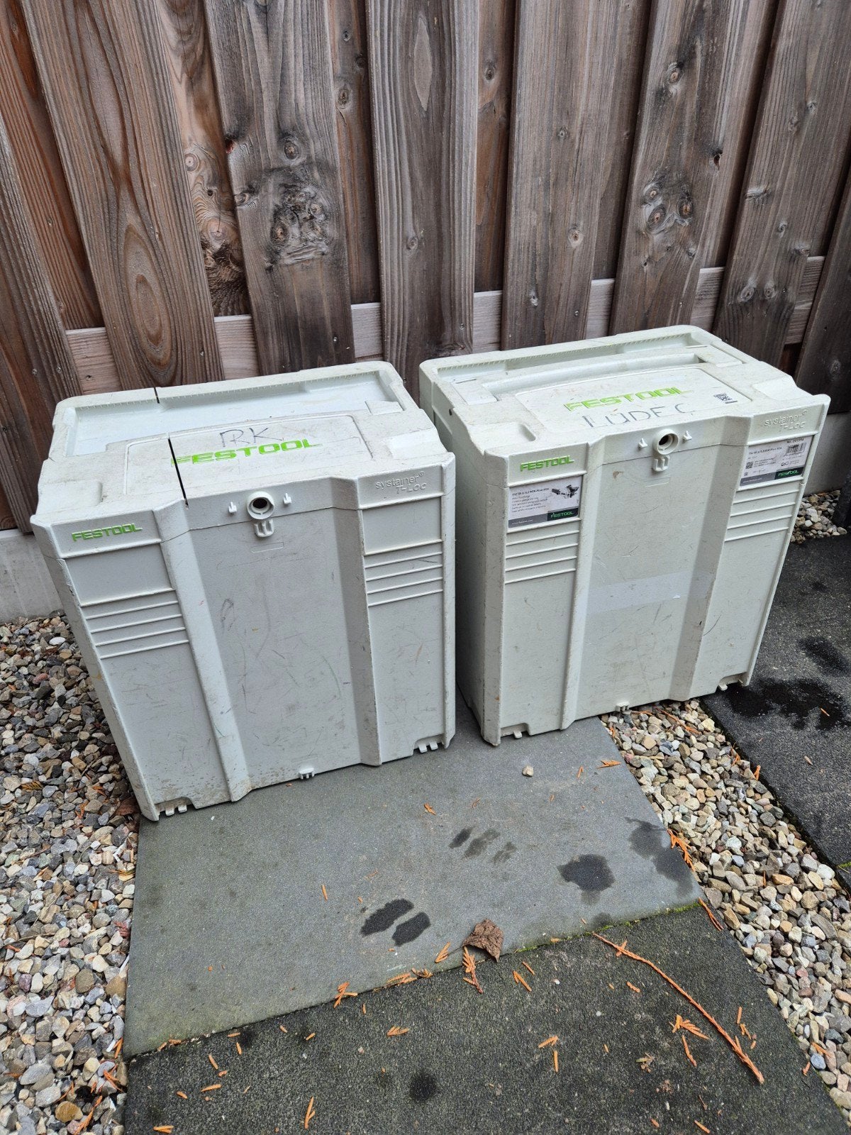 2x Festool Systainer T-LOC III (leeg), Ophalen, Gebruikt