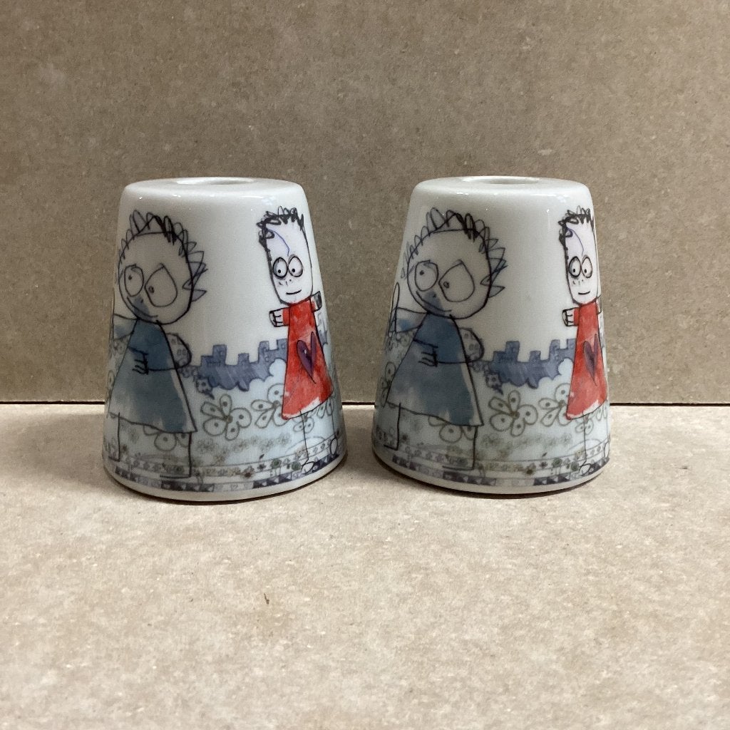 kandelaar(s) Poul Pava Denmark, Huis en Inrichting, Overige materialen, 8 cm, Zo goed als nieuw, X